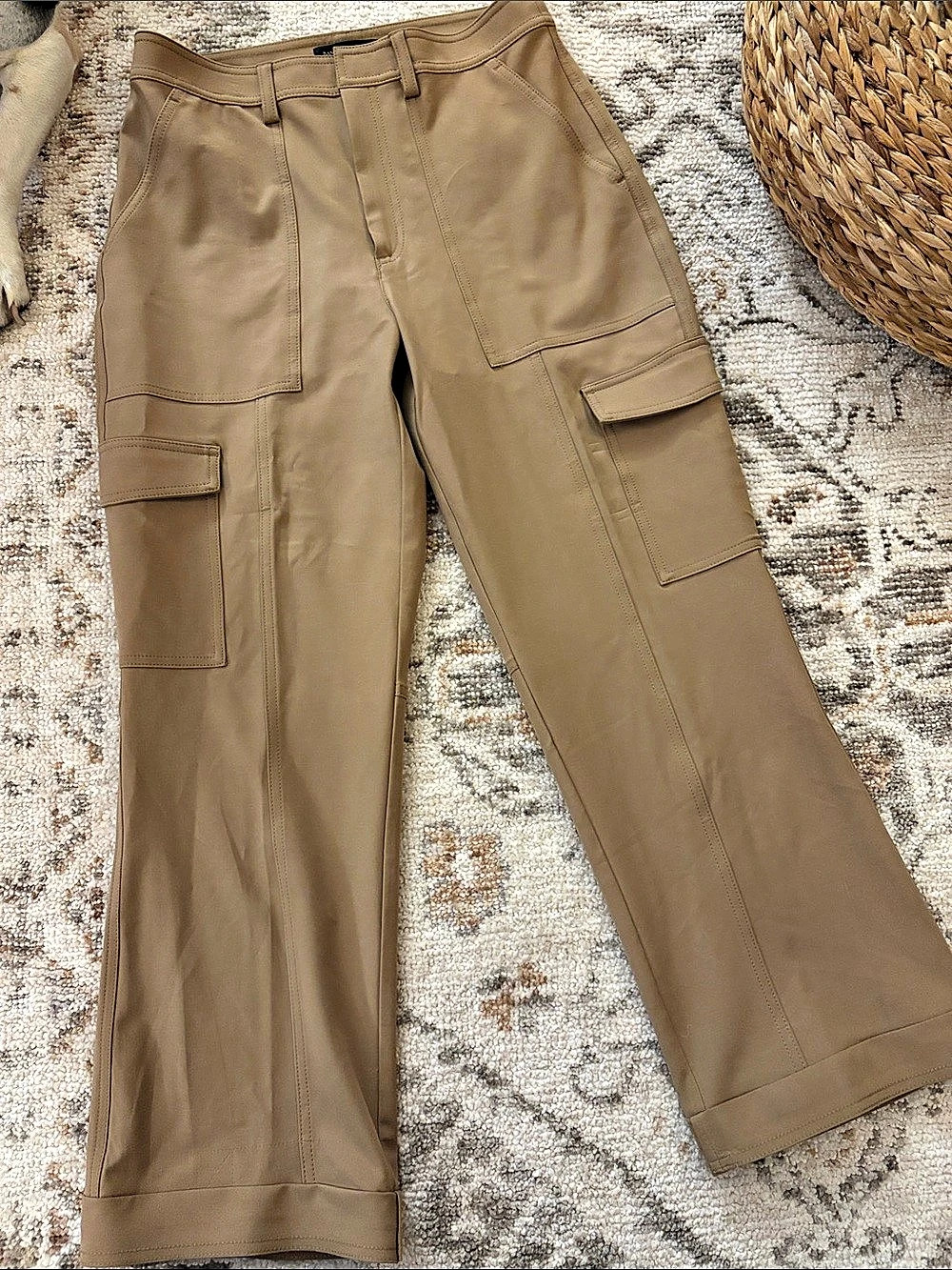 Banana Republic Women's Cargo Trousers Brown Size 8